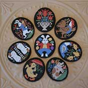 cross stitch counted needlepoint pattern design