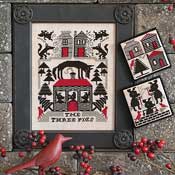 cross stitch counted needlepoint pattern design