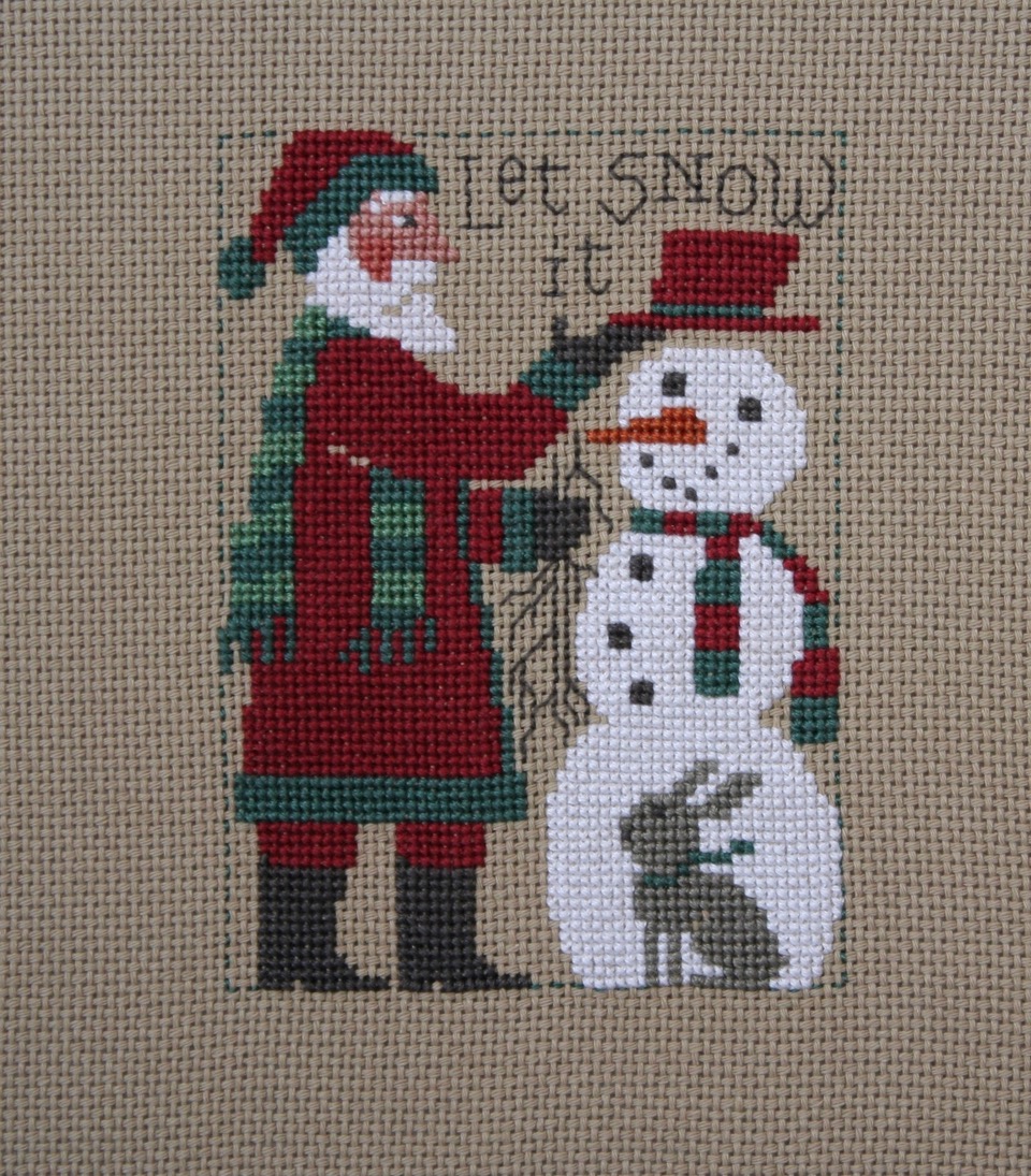 cross stitch counted needlepoint christmas